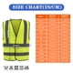 thumbnail image 2 of Chaleco de seguridad AYKRM 6XL-8XL amarillo reflectante de alta visibilidad, 2 of 6