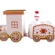 thumbnail image 2 of Juego de tren de Navidad Hermoso adorno navideño Juguete Regalo para niños Decoración del hogar (Blanco), 2 of 3