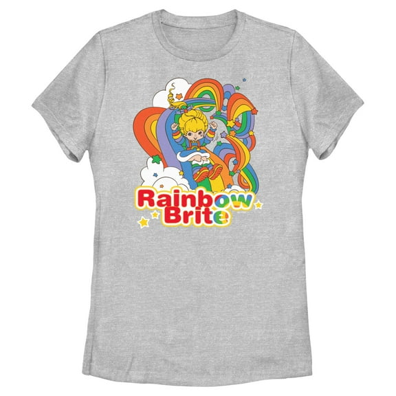 Women's Rainbow Brite Tangled Slide Graphic T-Shirt