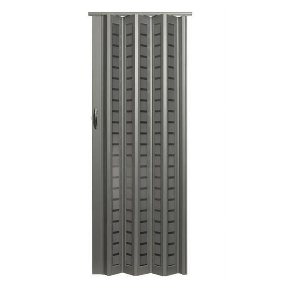 36 x 80 in. Metro Square Frosted Folding Doors, Aluminum