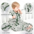 thumbnail image 5 of Yoofoss Baby Sleep Sack 12-18 Months Wearable Blanket for Babies 100% Organic Cotton 2-Way Zipper TOG 0.5 Toddler Sleeping Sack 3 Pack, Sleep Sacks, 5 of 8