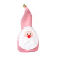 thumbnail image 1 of Injueey Muñeco de tela, adorno de Navidad, juguete para niños, mano de obra fina, ahorro de espacio, accesorio DIY, adorno, regalos dulces, suministros Kits de decoración para fiestas Rosado Injueey HA070783-01, 1 of 6