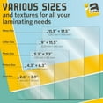 thumbnail image 4 of Thermal Laminating Pouches, 9 x 11.5 Inches, 5 Mil Thick, 20 Pack, Suited for Letter Size Laminating Sheets 8.5 x 11, 4 of 8