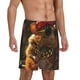 thumbnail image 2 of Balery Hip-Hop Guinea Pig. Pantalones cortos de pijama de punto de algodón para hombre con cinturilla y bolsillos-3X-Large, 2 of 6