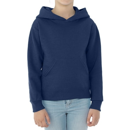 - Boys' Mid-Weight Fleece Hoodie Sweatshirt