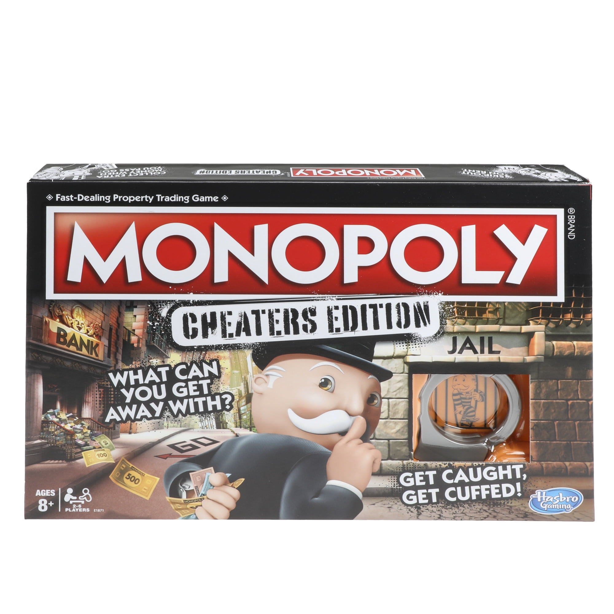 Anti-Monopoly Game Board Game Strategy 2-6 Players From Age 8+ 