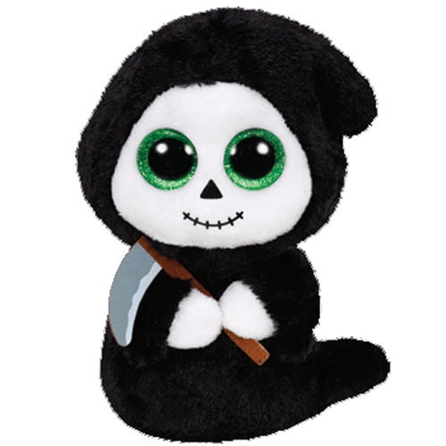 2018 Halloween TY Beanie Boos 6" GRINNER the Ghoul Plush w/ MWMT's Ty Heart Tags 