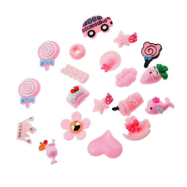 20 Unids Botón de Resina Accesorio Joyería Color Para Muchacha