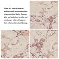 thumbnail image 2 of MDQMD Real Marble Coffee Table,Modern Round Coffee Table for Living Room,Pink Natural Marble Center Table for Home Decor, 2 of 8