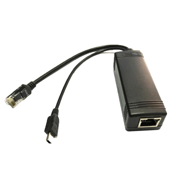 Adaptador divisor de alimentación Activo a 5 V 802.3af Yotijar Adaptador divisor PoE