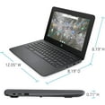 thumbnail image 4 of Newest Flagship HP Chromebook, 11.6" HD (1366 x 768) Display, Intel Celeron Processor N3350, 4GB LPDDR2, 32GB eMMC, Chrome OS, HD Graphics 500, 11A-NB0013DX, Ash Gray, 4 of 5