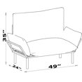 thumbnail image 2 of Blue Small - Space Saving and High - Leg Design - Living Room and Bedroom - No Extra Tools for Assembly, 2 of 2