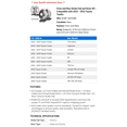 thumbnail image 2 of Front and Rear Brake Pad and Rotor Kit - Compatible with 2022 - 2023 Toyota Tundra, 2 of 2