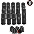 thumbnail image 7 of Performore 30 pcs Tire Valve Caps Heavy-Duty Stem Covers with O-Rubber Rings, Universal Car Wheel Tire Valve Stem Caps Dust Cover for Cars, SUVs, Bikes, Bicycles, and Motorcycles (Black), 7 of 7