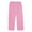 Pink, variant on VOGUES Boys Sweat Pants, Men'S Y2K Streetwear -Hop Casual Elastic Waist Zipper Loose Solid Color Sports Casual Pants Black XXL