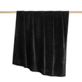 thumbnail image 5 of Mainstays Super Soft Plush Oversized Couch Throw Blanket, Black, 50 x 72 in, 5 of 7