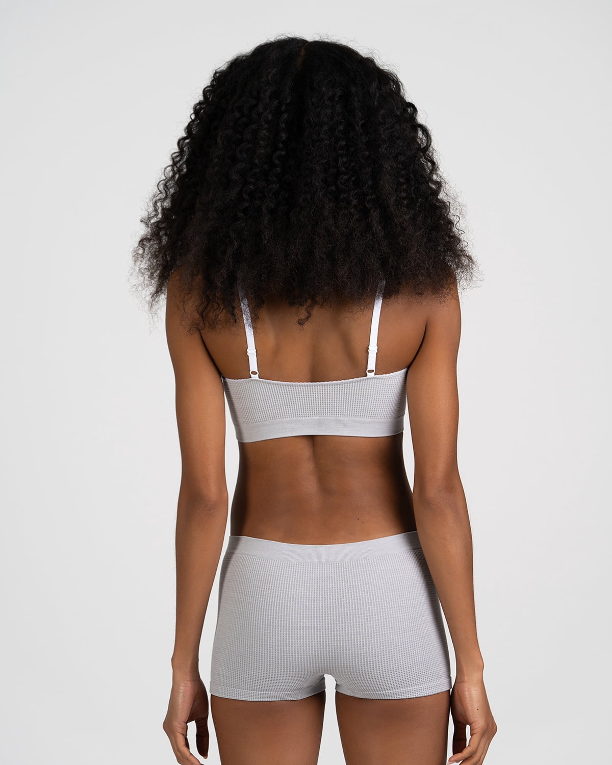 No Boundaries Seamless Triangle Bralette & Boyshort Set, 2-Piece, Women's XS-XXXL