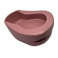 thumbnail image 4 of 2 Pack Nursing Heavy Duty Rose Contour Bed Pan for Adults Elderly Bedridden Patients, Hospital and Home Use, 4 of 5