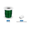 thumbnail image 3 of 164Ft Wire Rope 304 Stainless Steel Cable 1/32" Vinyl Coated with 10pcs Aluminum Sleeves Green, 3 of 7