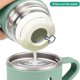 thumbnail image 4 of Taza de acero inoxidable con aislamiento al vacío para botellas de café frías y calientes., 4 of 7