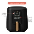 Beautiful 6 Qt Air Fryer with TurboCrisp Technology and TouchActivated