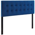 thumbnail image 1 of Modway Emily King Tufted Performance Velvet Headboard in Navy, 1 of 5