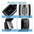 thumbnail image 3 of Waterproof Key Safe Box Wall-mounted Key Box Outdoor Key Box Safe Key Box Wall-mounted Key Safe Box, 3 of 4