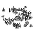 thumbnail image 2 of Naiovety 100 unids/set Punk deporte ropa remache DIY aleación ropa Stud Unisex zapato artesanía Tela de costura y artesanía Naiovety HA002339-00, 2 of 6