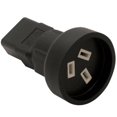 thumbnail image 3 of 3x Cable de Alimentión de PDU IEC 320-C14 a Australia Adaptador Convertidor de Potencia CUTICAT IEC320 C14 a Australia Hembra, 3 of 8