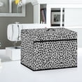 thumbnail image 5 of HELLHERO Leopard Print Pattern Dust Cover for Sewing Machine Waterproof Material Pocket and Handle and Handle for Singer and Brother Sewing Machine, 5 of 8