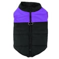 thumbnail image 1 of Poliéster púrpura mascota impermeable chaqueta de plumón chaleco ropa espesa abrigo cálido para perros grandes (5XL), 1 of 8