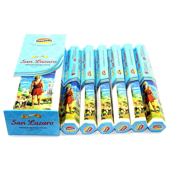 Govinda® Incense - San Lazaro - 120 Incense Sticks, Premium Masala Incense