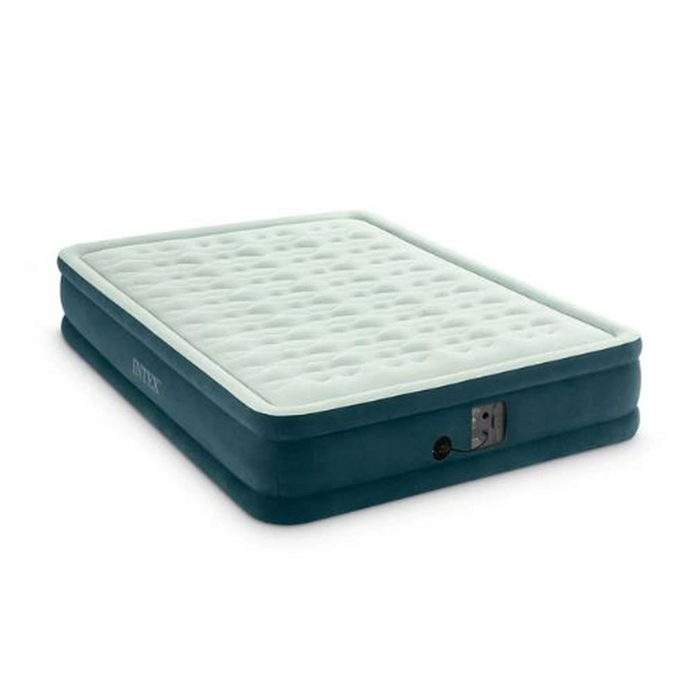 Intex Queen 15" DuraBeam Dream Lux Airbed Mattress with Builtin Pump