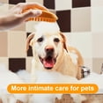 thumbnail image 5 of Cepillo de baño de silicona para perros, champú para mascotas, cepillo de baño, antideslizante, masaje relajante, peine de goma, cepillo de baño para perros, 5 of 5