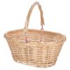 thumbnail image 2 of Willow Picnic Basket with Handle: Large Capacity Woven Basket for Fruits Flowers - Wicker Storage Container for Indoor & Outdoor Use, 2 of 3