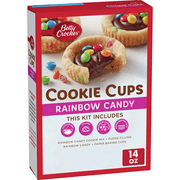 Betty Crocker Ready to Bake Rainbow Candy Cookie Cups, 14 oz