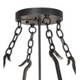 thumbnail image 2 of Meyda Tiffany 252359 8 Light 36" Wide Pendant - Wrought Iron, 2 of 7