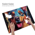 thumbnail image 2 of 1000 Piece Vibrant Pop Art Dog Jigsaw Puzzle For Adults – Challenging And Relaxing Brain Exercise, Artistic Home Decor, Great Gift Idea, 2 of 7