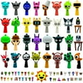 thumbnail image 1 of Mini Character Figures Set &ndash; Colorful Cartoon Creatures, Collectible Phase 1 & 2 Action Figures, Kids Mini Toys Set (35 Pieces), 1 of 8