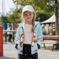 thumbnail image 3 of Xoenoiee Hedgehog Apple Dot Print Full Zip Hoodies for Girls Pullover Hoodie Kids Boy Hooded Sweatshirt Workout Casual Long Sleeve Joggers Shirt Athletic Yoga Clothing Fall Outfits, L, 3 of 7
