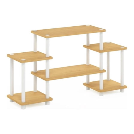 Pemberly Row Wood Entertainment Center for TV up to 25" in Beech/Natural