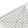 thumbnail image 3 of Quilting Ruler Transparent Acrylic Accurate Scale Black Grid Line Multifunction Cut Ruler for Sewing Needlework Craft, 3 of 3