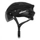 thumbnail image 1 of Fiudx Casco de Ciclismo con Gafas Magnéticas, Ligero y de Alta Resistencia, Correa de Barbilla Ajustable, Forro Interior Extraíble, Protección Solar y Contra La Lluvia, Talla Universal (54-61 Cm), Aj, 1 of 1