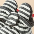 thumbnail image 6 of Quealent Toddler Slippers High Top Winter Boys Girls House Shoes Gray for Size 4.5, 6 of 7
