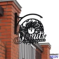 thumbnail image 4 of Handmadetneonsign Donut Hanging Sign, Donut Store Outdoor Hanging Sign, Metal Business Sign 96712, 4 of 5