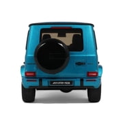 2024 Mercedes-Benz G 63 AMG Hyper Blue Magno Metallic 1/18 Model Car by GT Spirit