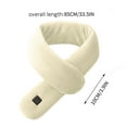 thumbnail image 3 of Weloille Heated Scarf - Neck Warmer, Men and Women Rechargeable Heated Scarfs with Battery, 3 Heating Levels, Christmas Gift, 3 of 5
