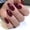 Wine Red, variant on Modelones Press on Nails Almond, Red Short Almond Fake Nails, Spring Easter Nail Kit with Nail Glue Adhesive Tabs Mini Nail File, Nails Press Ons 32 Pcs16 Sizes, Women Girl Gift