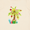 thumbnail image 4 of Inktastic Christmas Palm Tree with Presents Boys or Girls Baby T-Shirt, 4 of 5