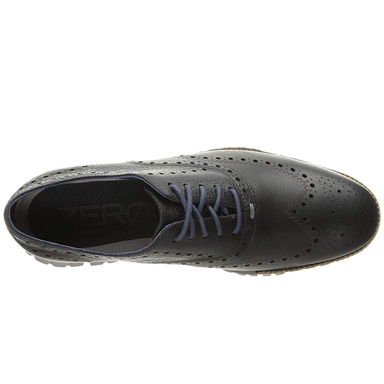 Cole Haan Zerogrand Wing Ox Navy Ink Leather Closed 